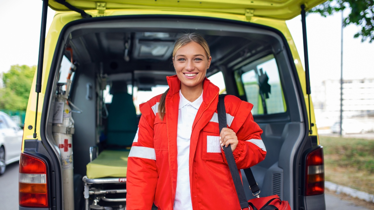 An EMT who has found relief and healing through our psychiatrist for first responders in raleigh nc