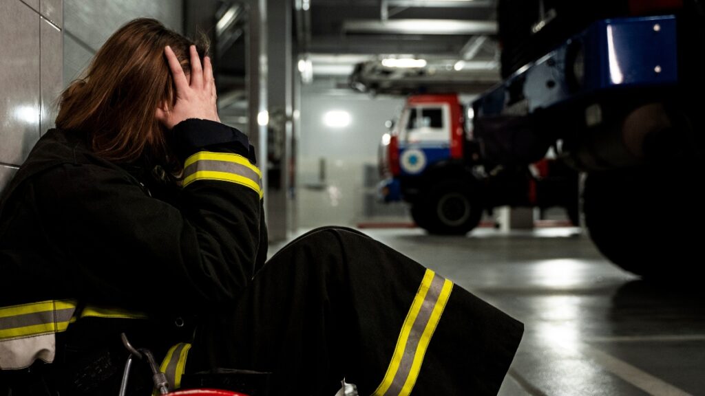 A firefighter decides to see a psychiatrist for first responders in raleigh nc