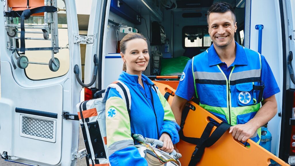 EMTs who have found healing through our psychiatrist for first responders in raleigh nc