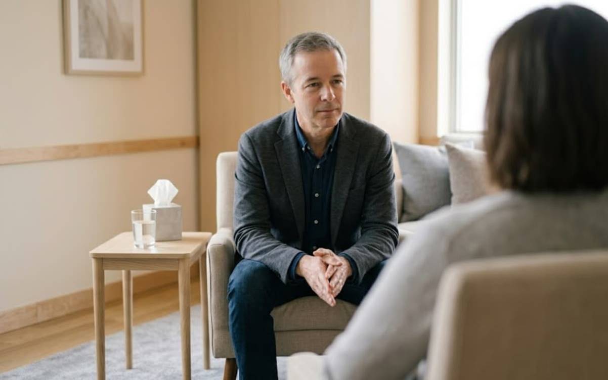 Psychiatrist Tips for Preventing Burnout include seeking professional therapy and open conversations