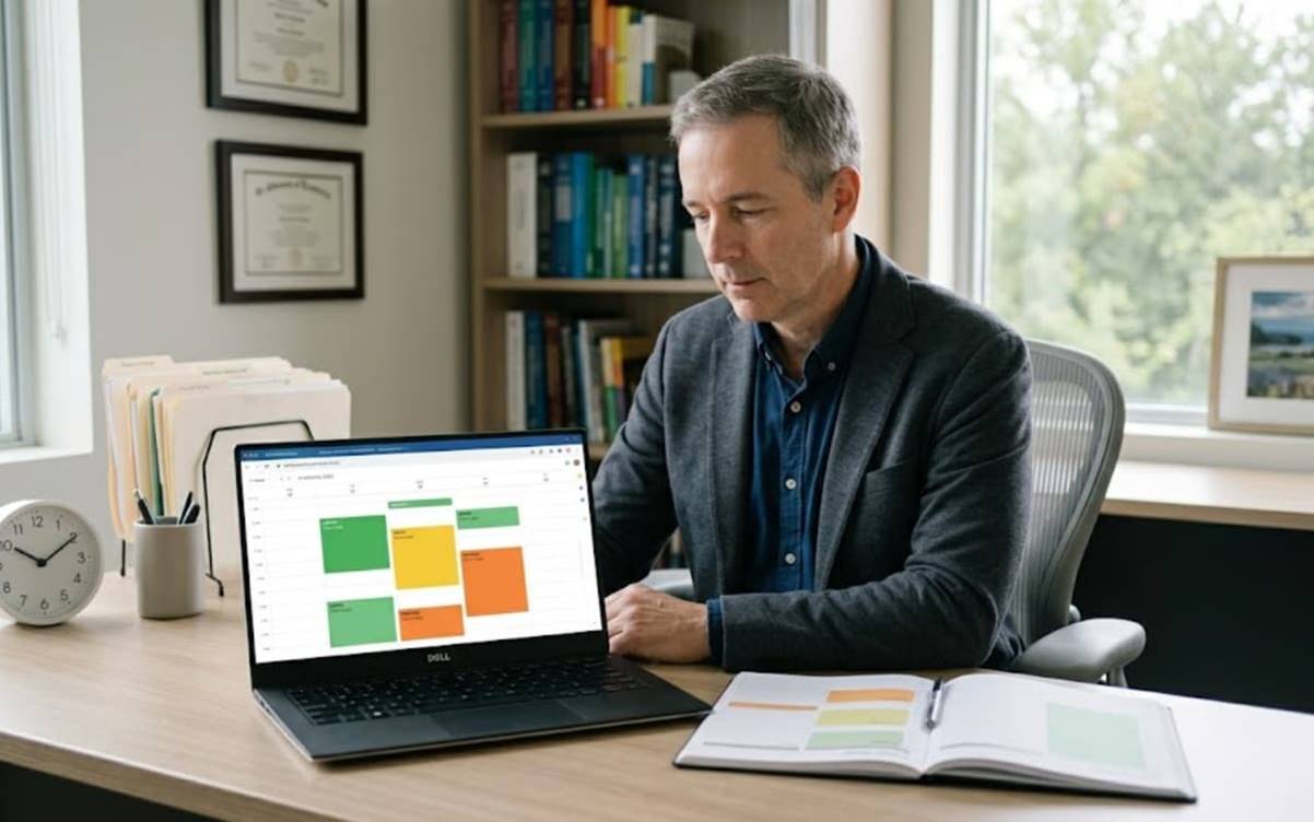 Psychiatrist Tips for Preventing Burnout recommend structured time-blocking for better work-life balance